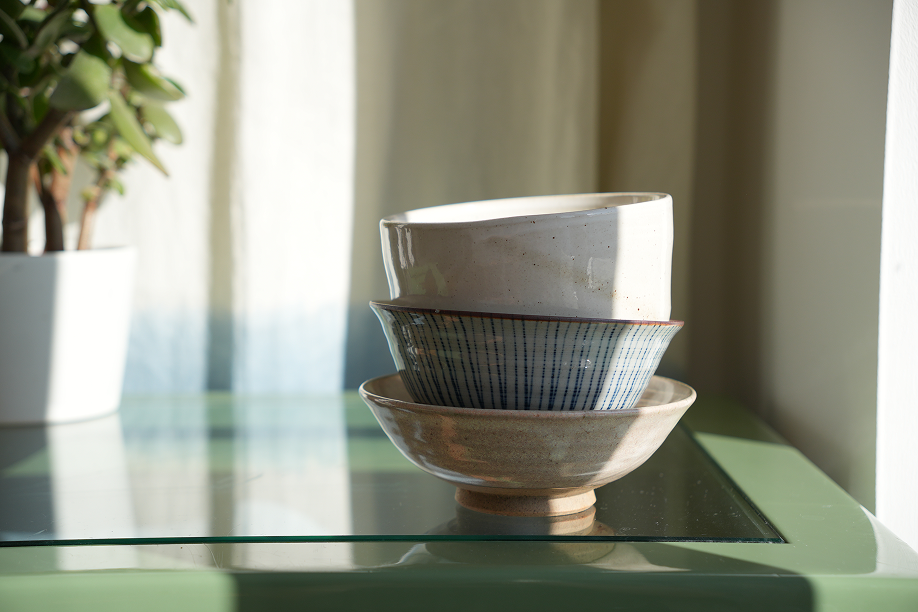 stack of bowls