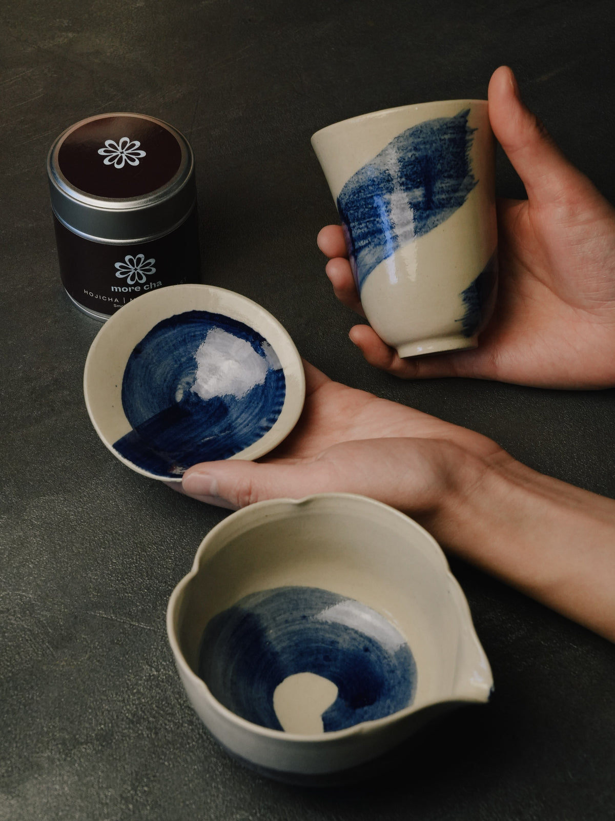 Handmade Matcha Set - Pali ceramics x more cha