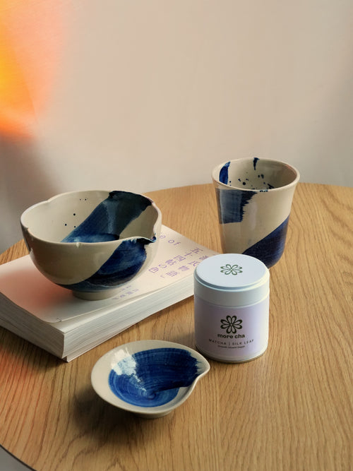 Handmade Matcha Set - Pali ceramics x more cha