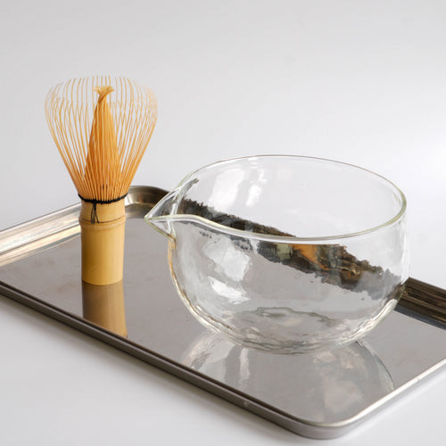 Glass Bowl & Whisk